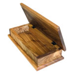 Desenli Tespihlik Organizer Hediyelik Çok Amaçlı Doğal Ahşap Kutu