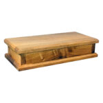 Desenli Tespihlik Organizer Hediyelik Çok Amaçlı Doğal Ahşap Kutu