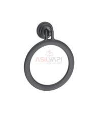 Siyah Zamak Halka Kulp