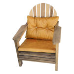 Ceviz Doğal Ahşap Şezlong