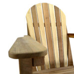 Ceviz Doğal Ahşap Şezlong