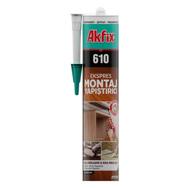 Akfix 610 Poliüretan Montaj Yapıtıştırıcı