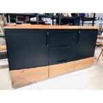 Çekmeceli Ceviz Siyah Lake Konsol