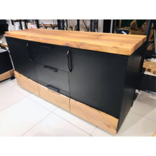 Çekmeceli Ceviz Siyah Lake Konsol