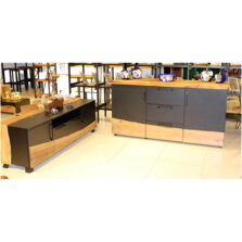 Ceviz Siyah Lake Konsol ve TV Ünitesi