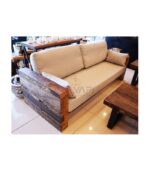 Doğal Kestane Dört Parça Bahçe Oturma Grubu - Görsel 4