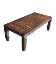 Ladin Doğal Ahşap Chocolate Orta Sehpa