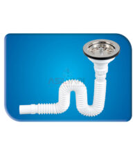 Körüklü Çöpmatik Geniş Tas Sifon