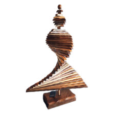 Ceviz Doğal Ahşap Dekoratif Çam Ağacı