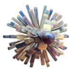 Ceviz Doğal Ahşap Dekoratif Çam Ağacı