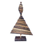 Ceviz Doğal Ahşap Dekoratif Çam Ağacı