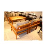 Doğal Ahşap Stilo Bahçe Oturma Grubu - Görsel 3