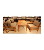 Doğal Ahşap Stilo Bahçe Oturma Grubu - Görsel 2