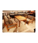 Doğal Ahşap Stilo Bahçe Oturma Grubu - Görsel 4