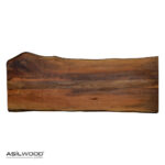 Rustik Stil Doğal Ceviz Ahşap TV Ünitesi