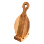 Ceviz Doğal Ahşap Oval Sunum & Kesme Tahtası