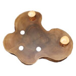 Ceviz Doğal Ahşap Kütük Mumluk