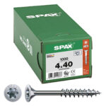 Spax 0191010400405 Yarım Dişli Havşa Başlı 4 Kesici Uçlu Evrensel Vida