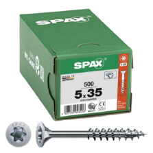 Spax 0191010500355 Yarım Dişli Havşa Başlı 4 Kesici Uçlu Evrensel Vida