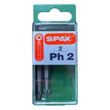 Spax Ph2 25 mm 1/4" Sıkma Ucu (2 Adet)