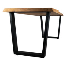 40x60 cm 1,5 mm U Metal Kütük Masa Ayak