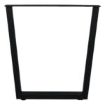 40x60 cm 1,5 mm U Metal Kütük Masa Ayak
