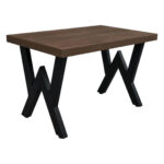 50x30 cm 1,5 mm Dikey V Metal Sehpa Ayak