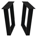 50x30 cm 1,5 mm U Metal Bank Ayak - Görsel 2