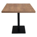 Büyük Sütunlu Kare Tabanlı Masa Ayağı