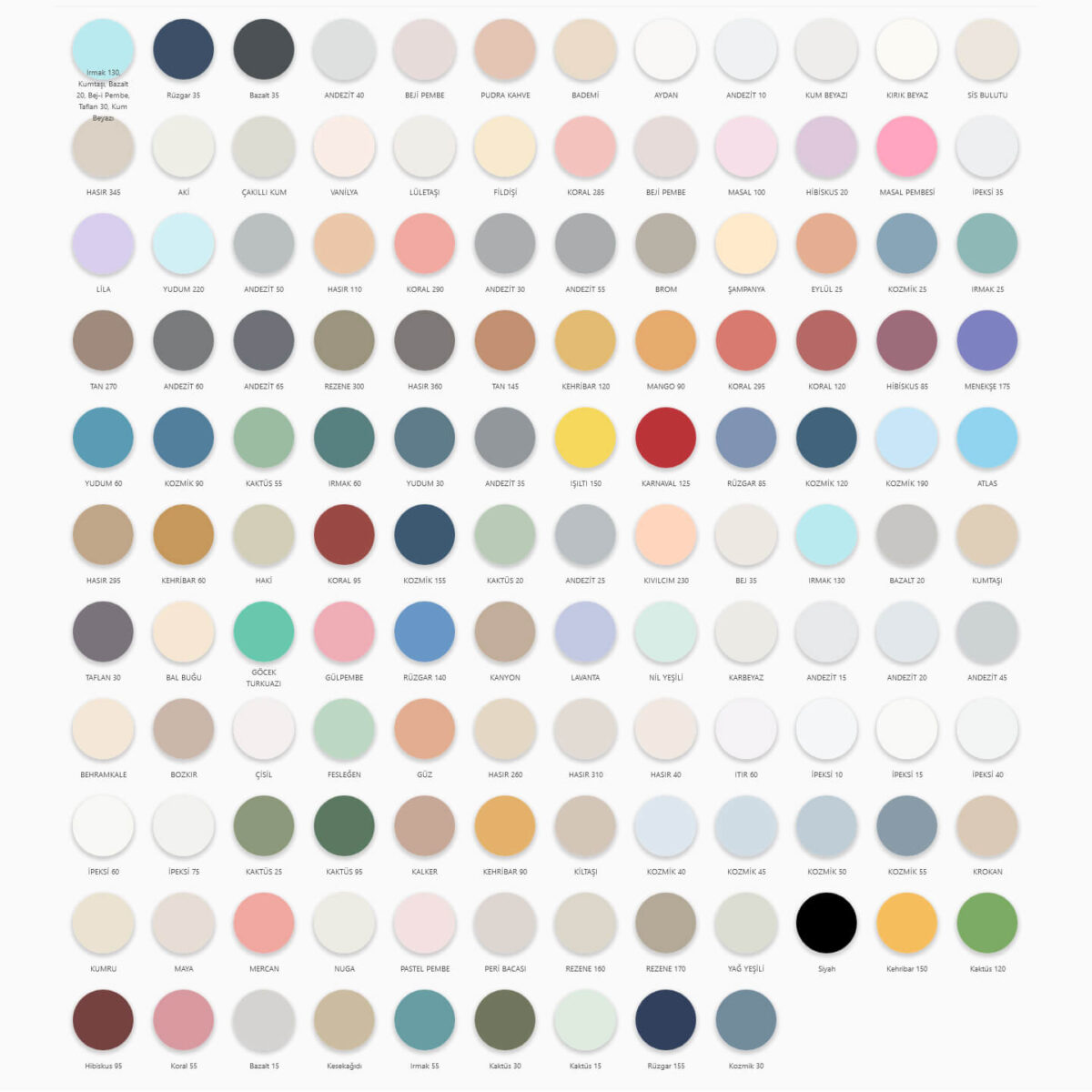 momentomax-urundetay-renkler Momento Max Tam Silinebilir ve Yıkanabilir Silikonlu İç Cephe Boyası