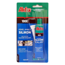 Akfix 100E Çok Amaçlı Şeffaf Silikon