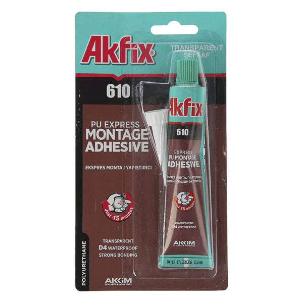 Akfix 610 Poliüretan Montaj Yapıştırıcı (Sıvı Çivi)