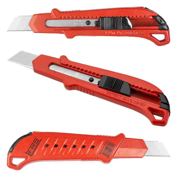 FRS Profesyonel Metal Maket Bıçağı Kırmızı