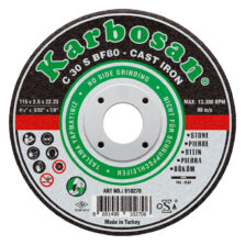 Karbosan C30SBF80 Döküm Beton Kesme Diski