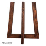 Ladin Doğal Ahşap Masa Sehpa Ayağı ve Bitki Standı