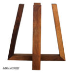 Ladin Doğal Ahşap Masa Sehpa Ayağı ve Bitki Standı