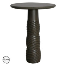 AsilWood 1005 Kayın Doğal Ahşap Mantar Sehpa 72x27 cm