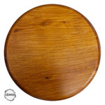 AsilWood 1011 Perge Stil Kayın Doğal Ahşap Mantar Sehpa 50x20 cm