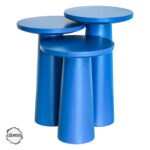 Assos 1000 Doğal Ahşap Mantar Sehpa Takımı