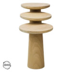 Assos 3000 Doğal Ahşap Mantar Sehpa Takımı