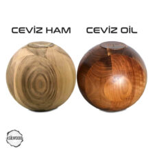 CNC Torna Ceviz Ahşap Küre Ayak Sehpa Ayağı