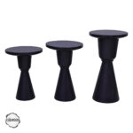 Milet 1007 Doğal Ahşap Mantar Sehpa Takımı