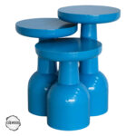 Patara 1003 Doğal Ahşap Mantar Sehpa Takımı