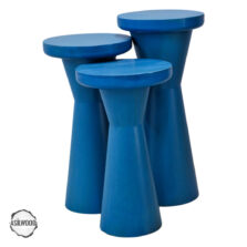 Priene 1003 Doğal Ahşap Mantar Sehpa Takımı