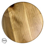 AsilWood 2000 Top Gövdeli Ceviz Doğal Ahşap Mantar Sehpa 53x33 cm