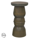 Gordion 1005 Doğal Ahşap İkili Mantar Sehpa Takımı