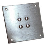 Ahşap Ayak Bağlantı Aparatı Montaj Sac Plakası (Vidalar Dahil)