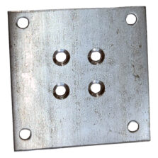 Ahşap Ayak Bağlantı Aparatı Montaj Sac Plakası (Vidalar Dahil)