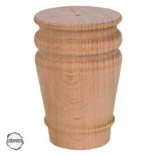 CNC Torna Ayak Doğal Ahşap Mobilya Ayağı