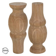 CNC Torna Ayak Doğal Ahşap Mobilya Ayağı